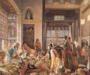 John Frederick Lewis An Intercepted Correspondance,Cairo (mk32) oil painting